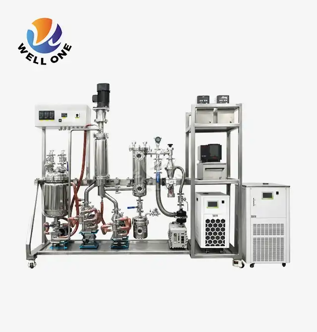 From Pilot to Production: Scaling with a 12 Inch Molecular Distillation Unit